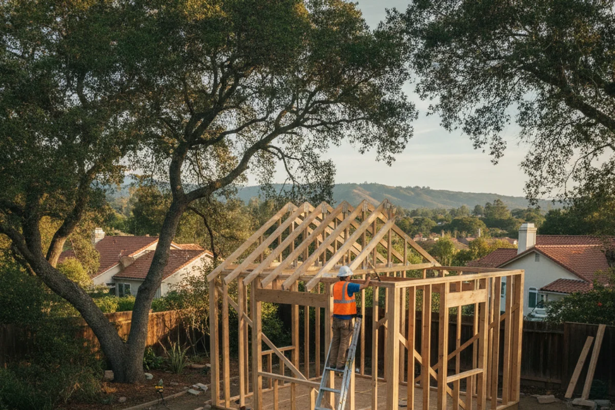 New ADU Construction in Saratoga, CA